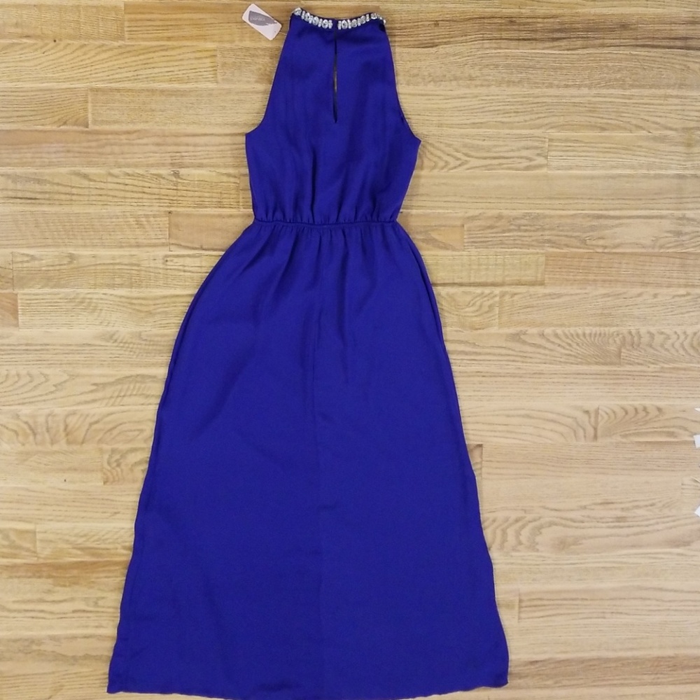 Forever 21 Rhinestone Embellished Prom Dress Gown - Picture 6 of 8